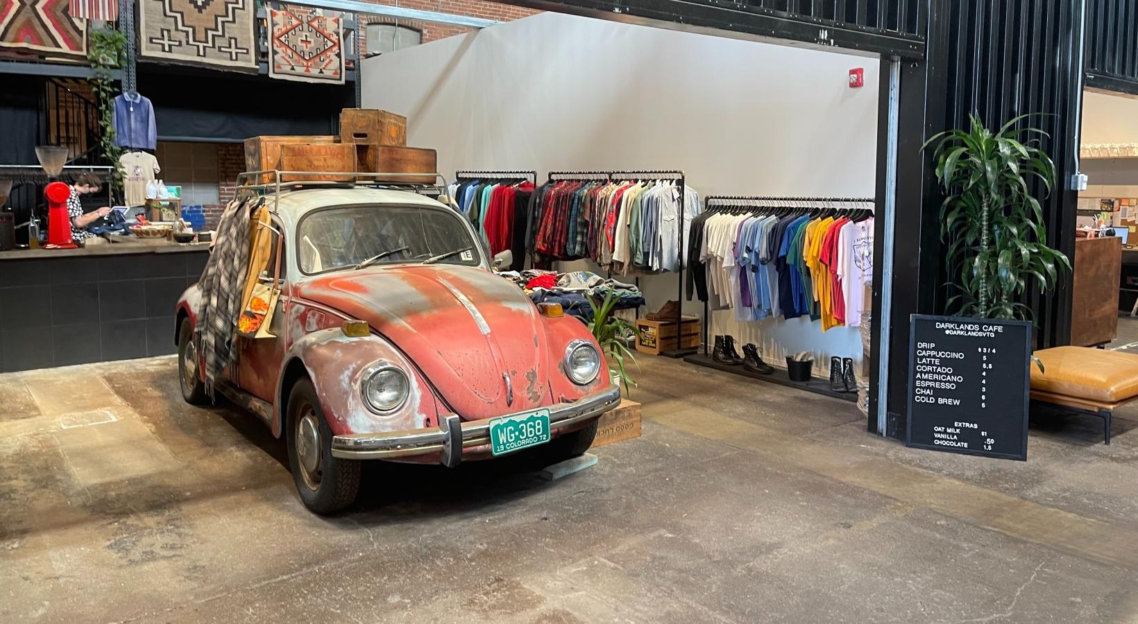 Find your perfect fit at FoundryLine a car parked in front of a store